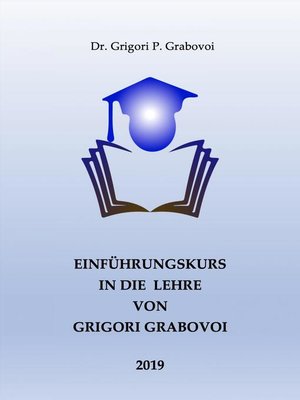 cover image of Einführungskurs in die Lehre von Grigori Grabovoi